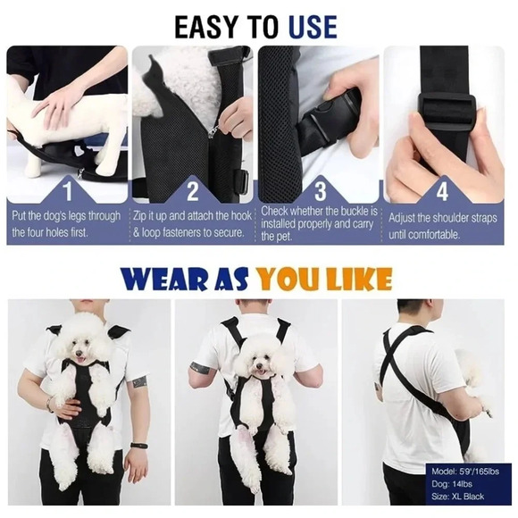 NWOT Pet Carrier Front Face Dog Carrier Size L - Picture 7 of 10